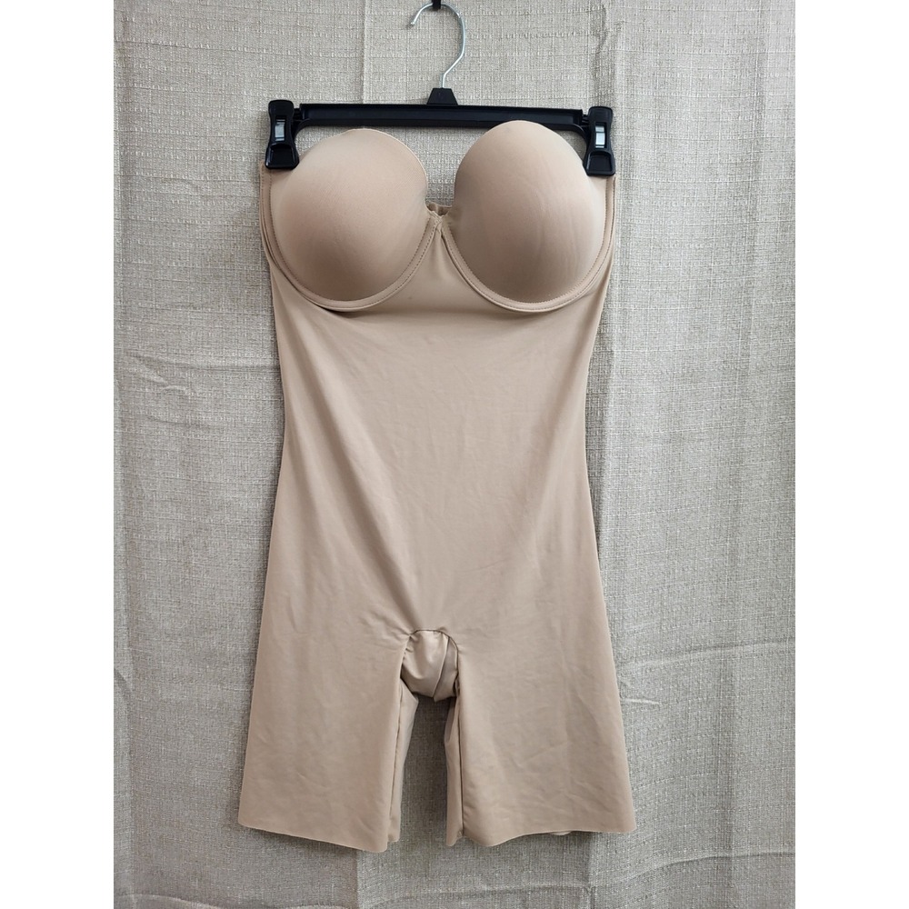Assets by Spanx Remarkable Results Body Slimmer Nude Shapewear 10216R Large